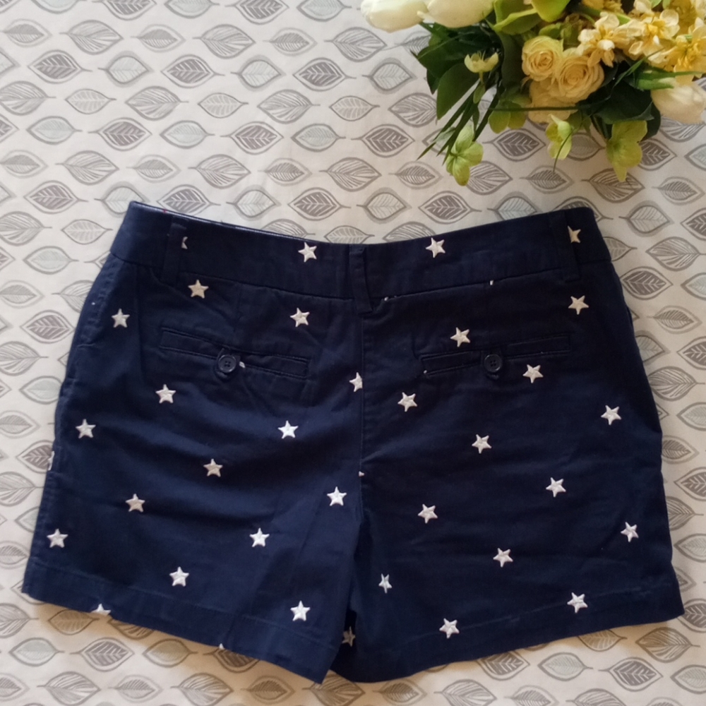 Star blue and white Women's shorts, beautiful!!